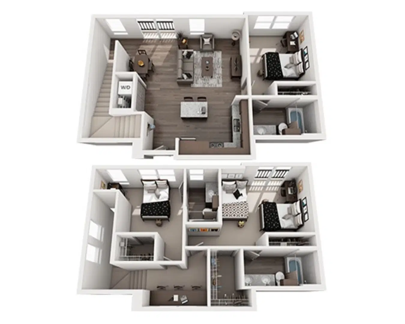 Saga Reno, Reno – Room in 3 Bedroom 3 Bathroom | C1