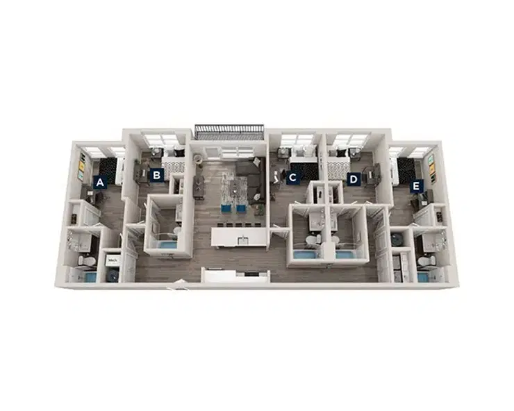 Standard at Bloomington, Bloomington – Easton Room in 5 Bedroom 5 Bathroom