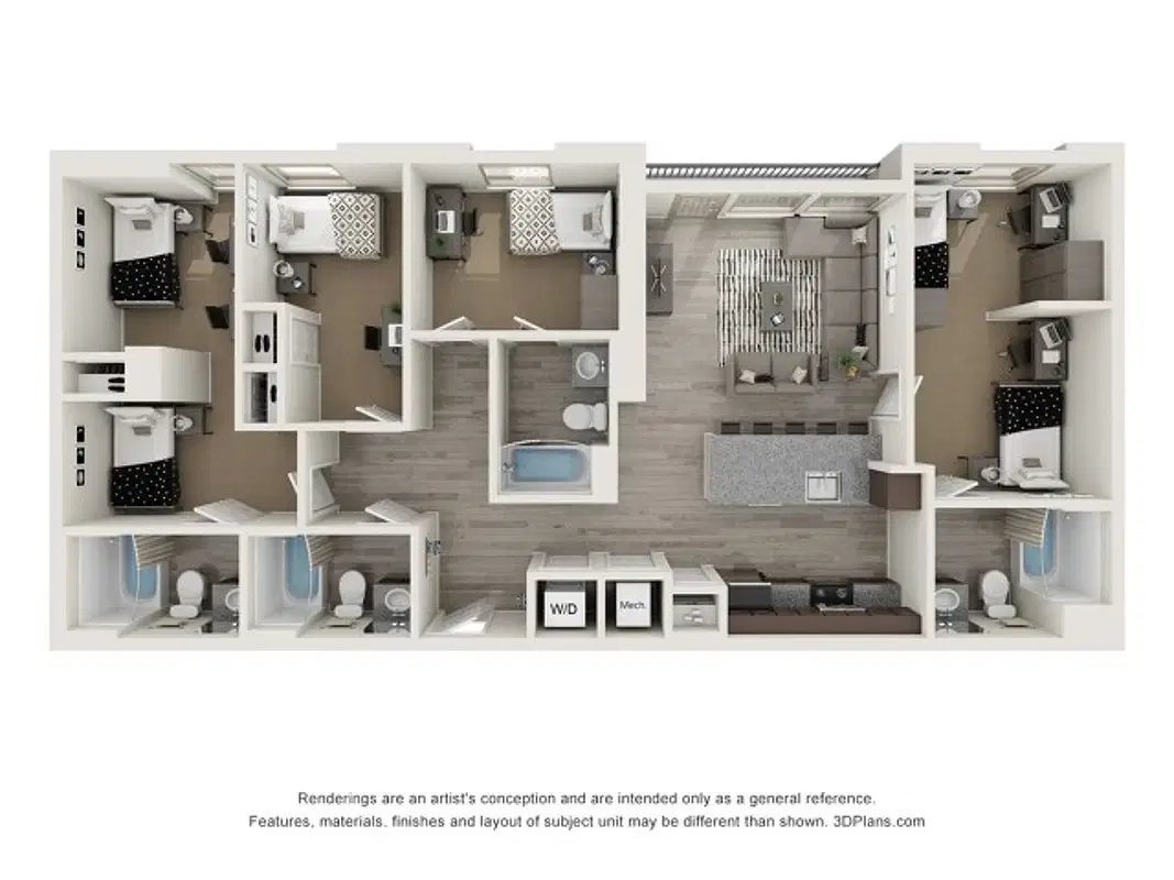The Standard, Berkeley – Dover Room in 4 Bedroom 4 Bathroom