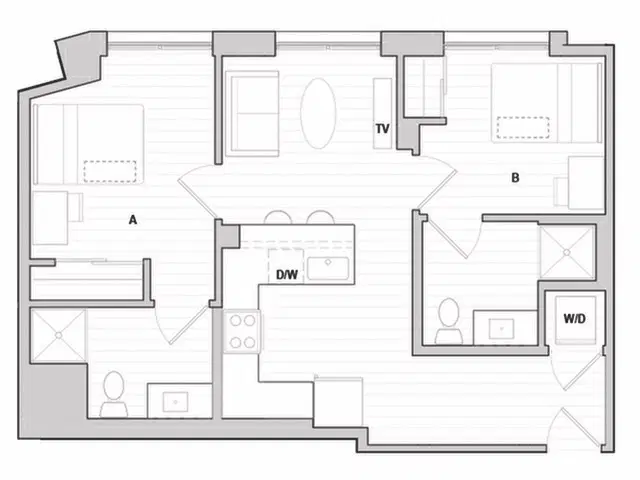 Uncommon Reno, Reno – Room in 2 Bedroom 2 Bathroom | 2x2