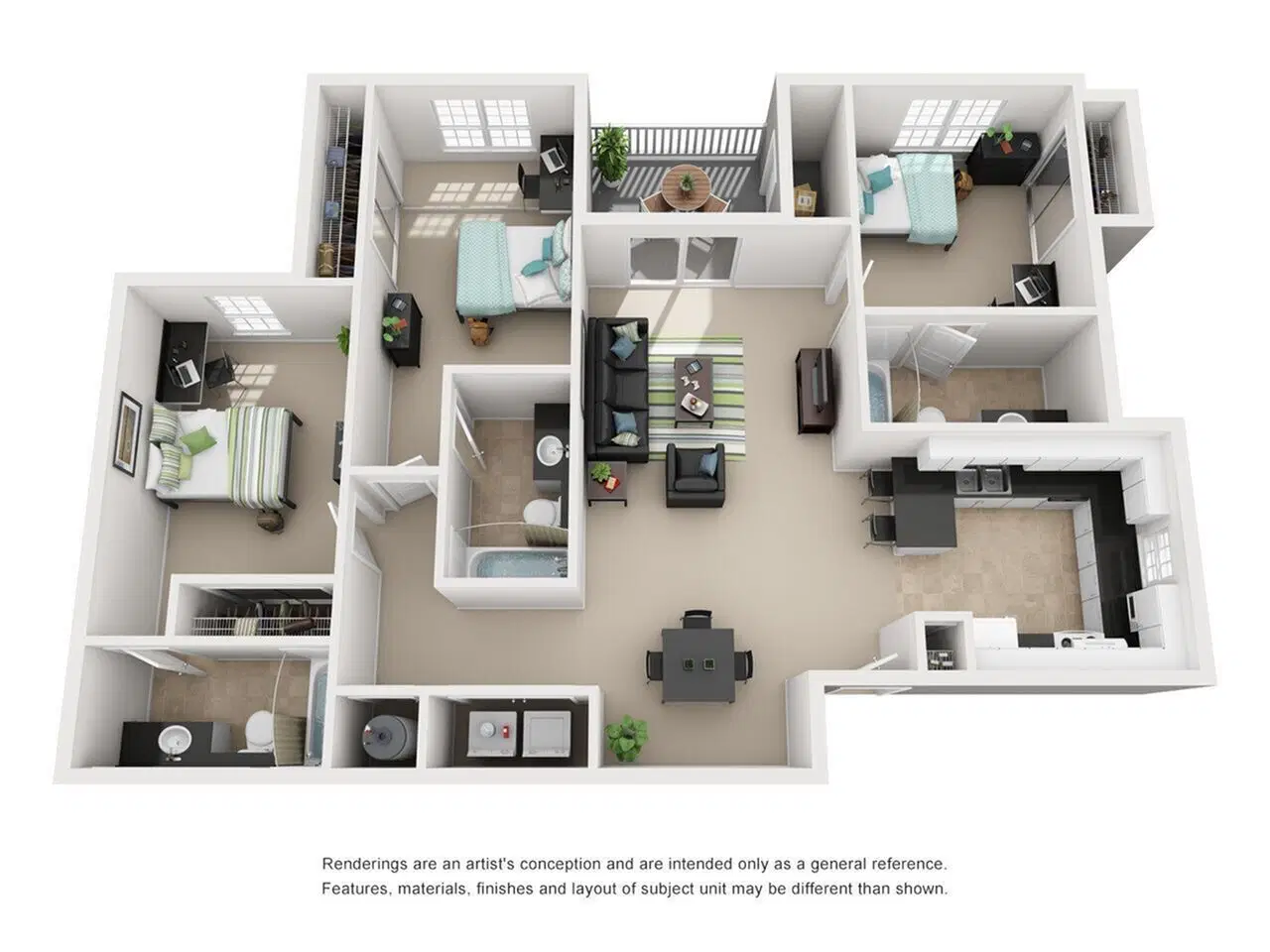 The Lodge On The Trail, West Lafayette – Room in 3 Bedroom 3 Bathroom | Dakota-Prem