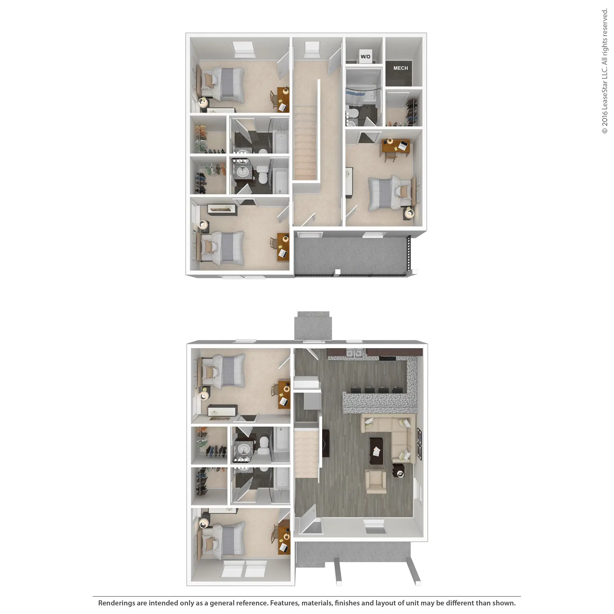 Arlington Cottages & Townhomes, Baton Rouge – Room in 5 Bedroom 5 Bathroom | 5 Cottage