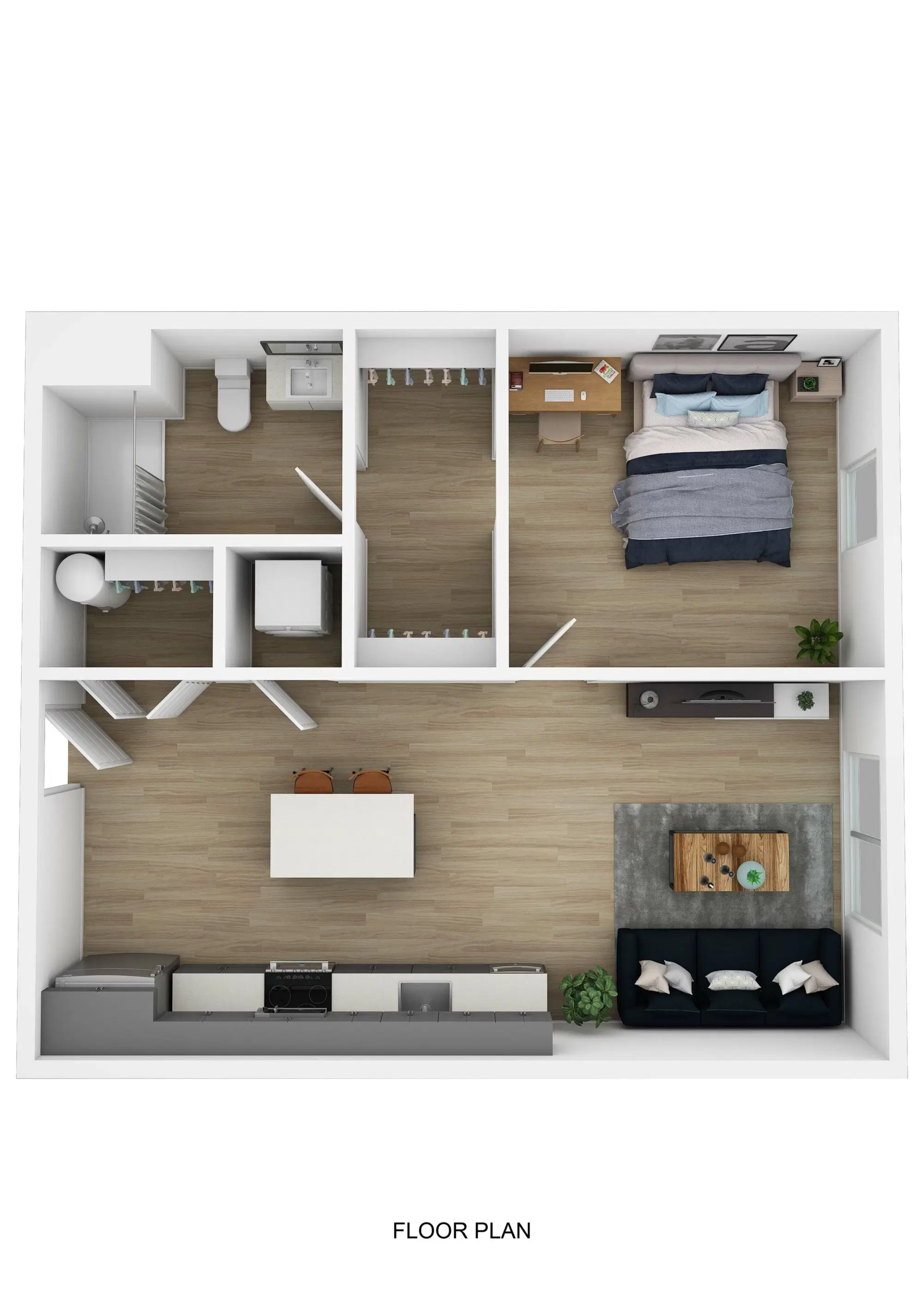 The Helmsman, Savannah – 1 Bedroom 1 Bathroom | 1/1 A
