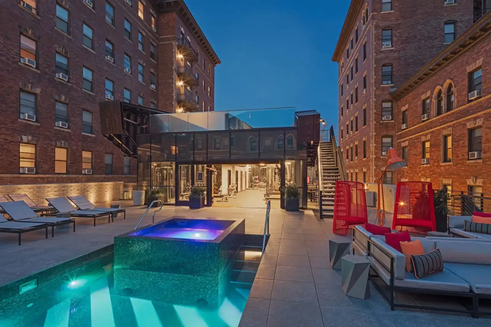 Hamilton Court, Philadelphia – Exterior