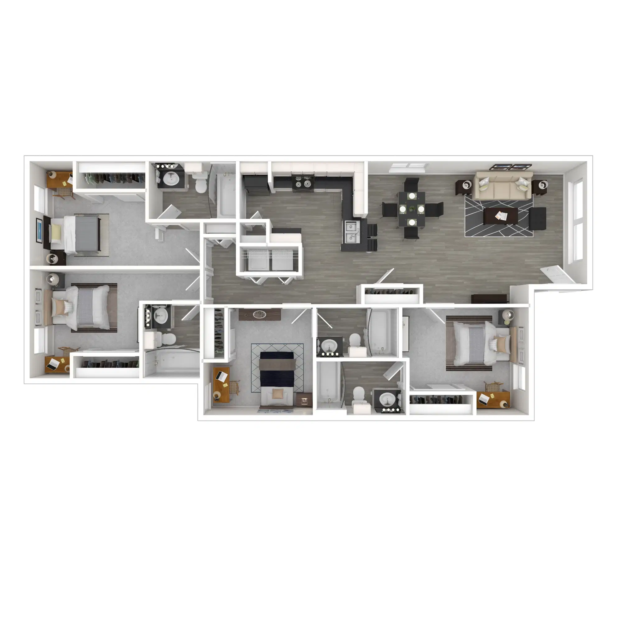 The Verge, Orlando – Room in 4 Bedroom 4 Bathroom | 4x4